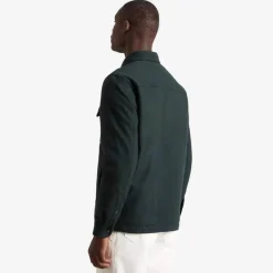 Alaskan Wool Overshirt Pine Green