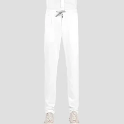 Alvise Drawstring Trouser Hvit