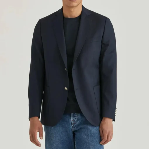 Archie Club Blazer Marineblå - Utmerkede Menn