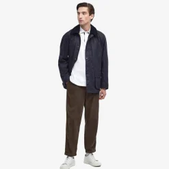 Ashby Wax Jacket Navy