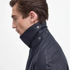 Ashby Wax Jacket Navy