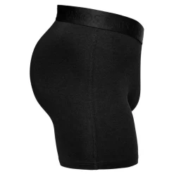 Base Bamboo Cotton Boxer Black