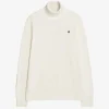 Bernard Cotton Roller Neck Offwhite