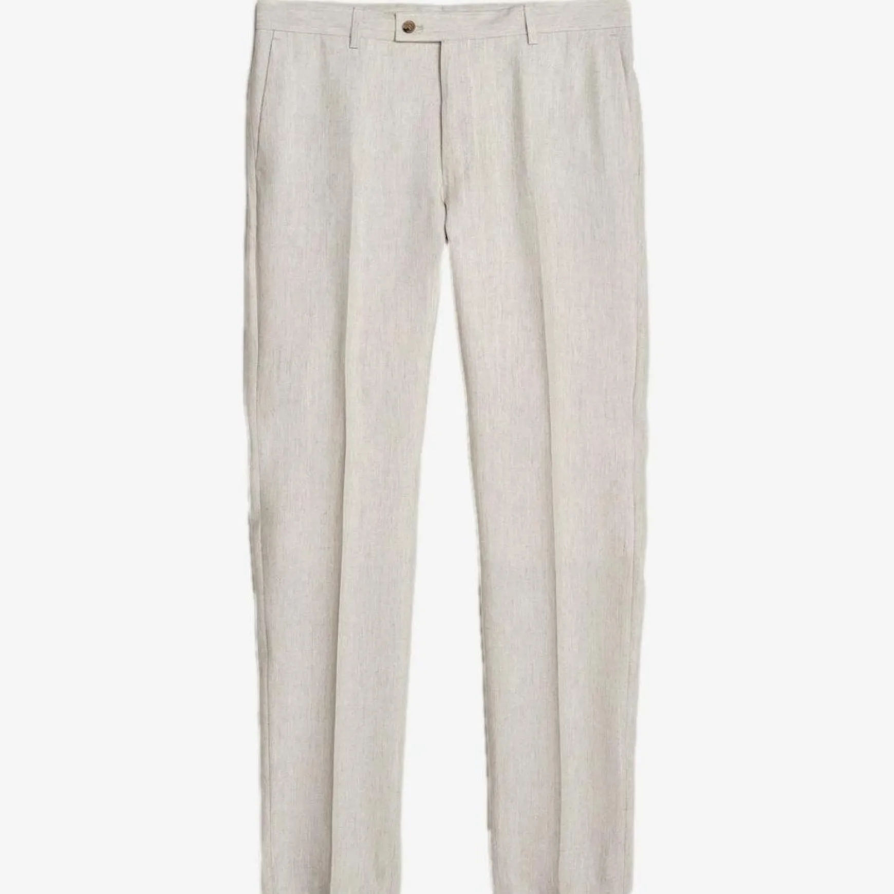 Bobby Linen Suit Trousers Khaki