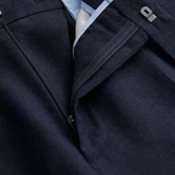 Bobby Linen Suit Trousers Navy