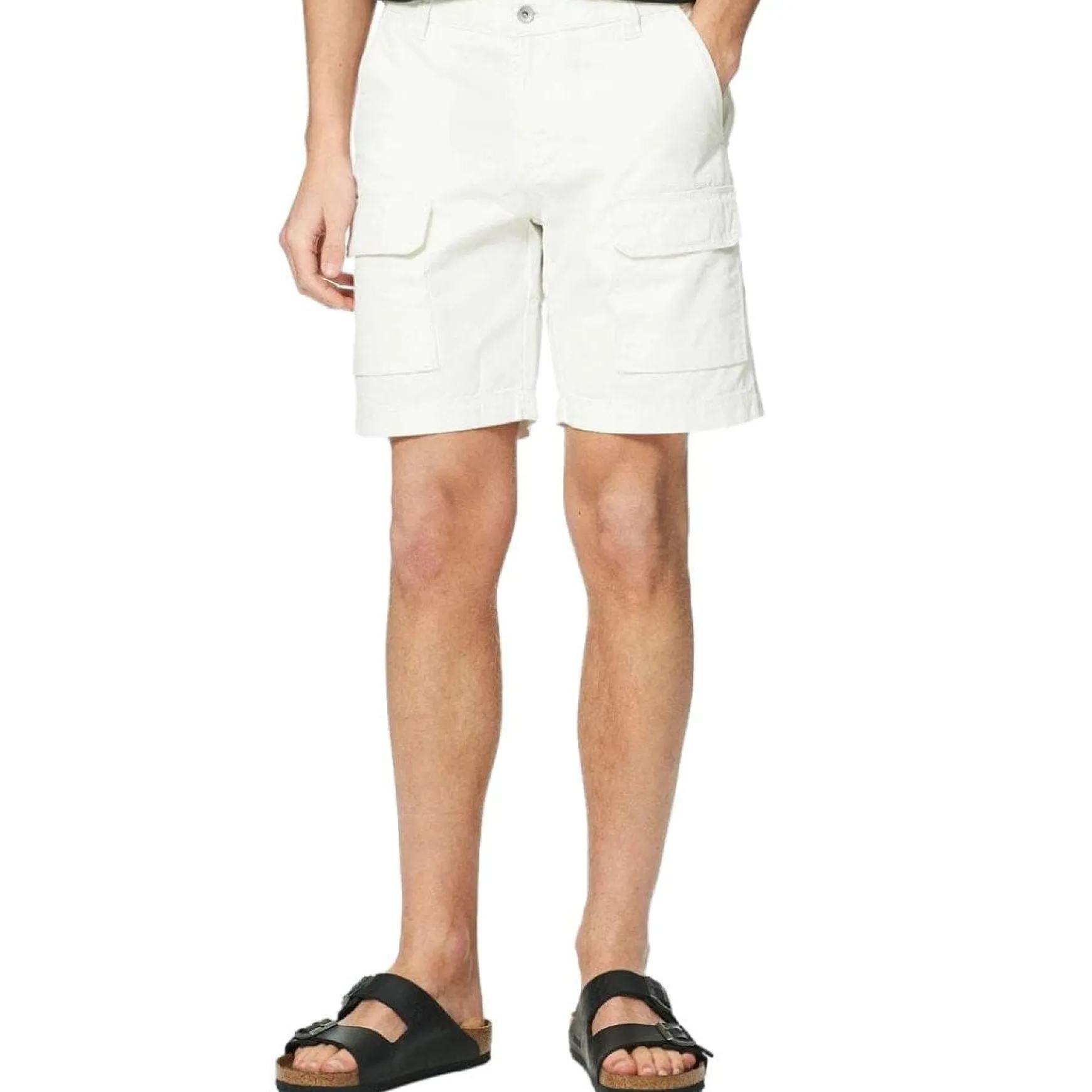 Bowman Cargo Shorts Storm White