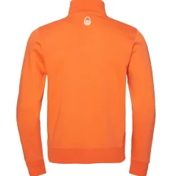 Bowman Logo Halfzip Oransje