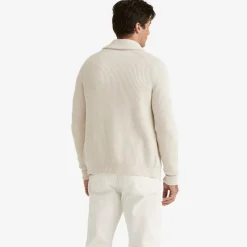 Brayden Shawl Cardigan Offwhite