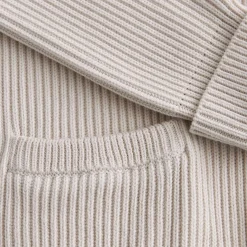 Brayden Shawl Cardigan Offwhite