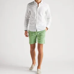 Cord Shorts Green