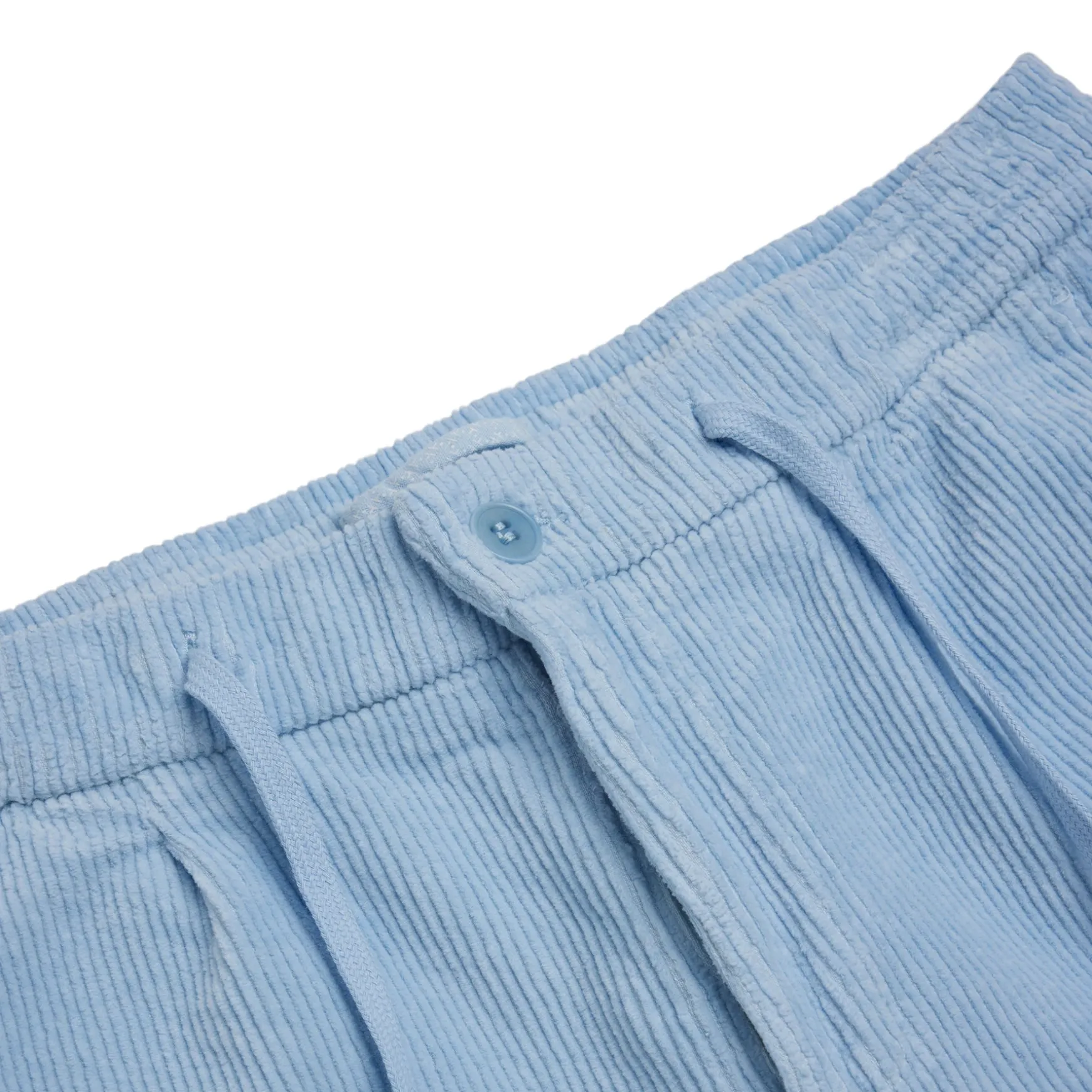 Cord Shorts Light Blue