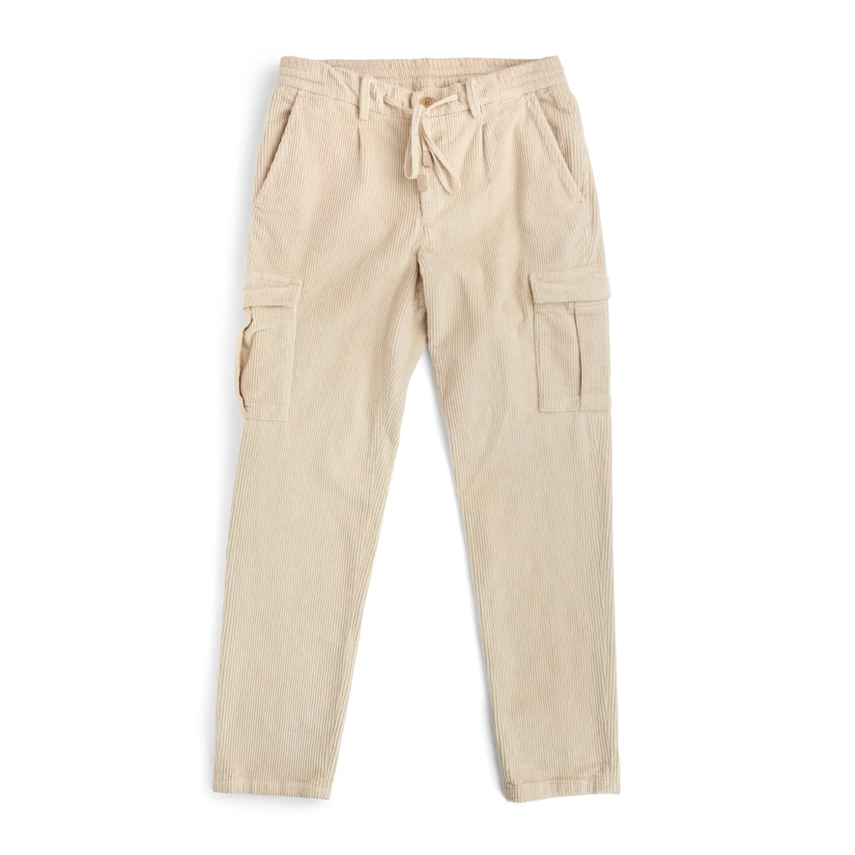 Corduroy Cargo Trousers Sand