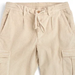 Corduroy Cargo Trousers Sand