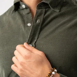 Corduroy Shirt Green