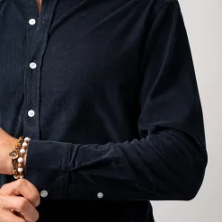 Corduroy Shirt Navy