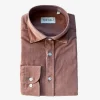 Corduroy Shirt Rust