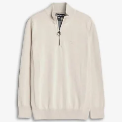 Cotton HalfZip Mist