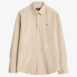 Douglas Corduroy Shirt Khaki