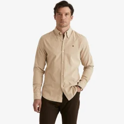 Douglas Corduroy Shirt Khaki