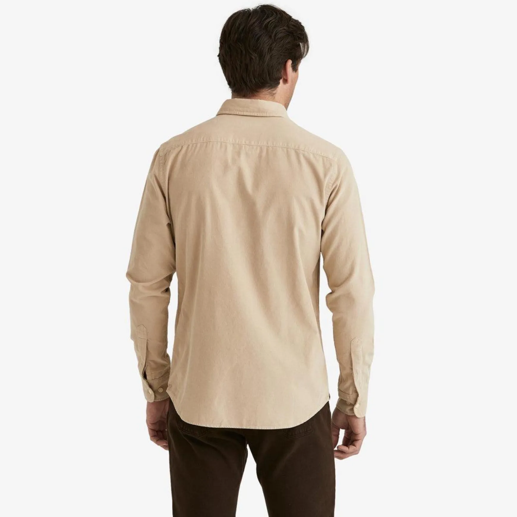 Douglas Corduroy Shirt Khaki