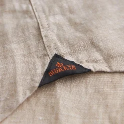 Douglas Linen Shirt Khaki