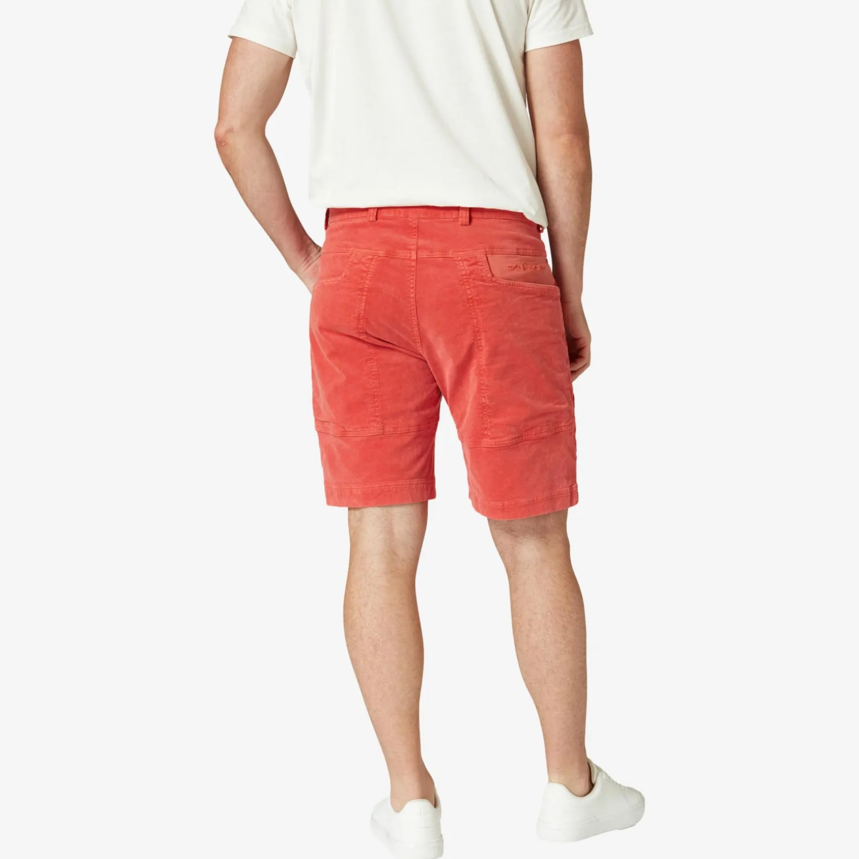 Grinder Corduroy Shorts Red