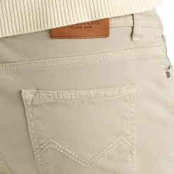 James Brushed 5-pocket Bukse Beige