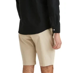 Jeffrey Brushed Shorts Khaki