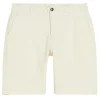 Jeffrey Brushed Shorts Offwhite