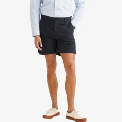 Jeffrey Summer Chino Shorts Navy