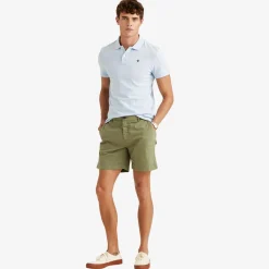 Jeffrey Summer Chino Shorts Olive