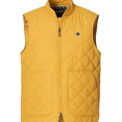 Kensington Quilted Vest Yellow