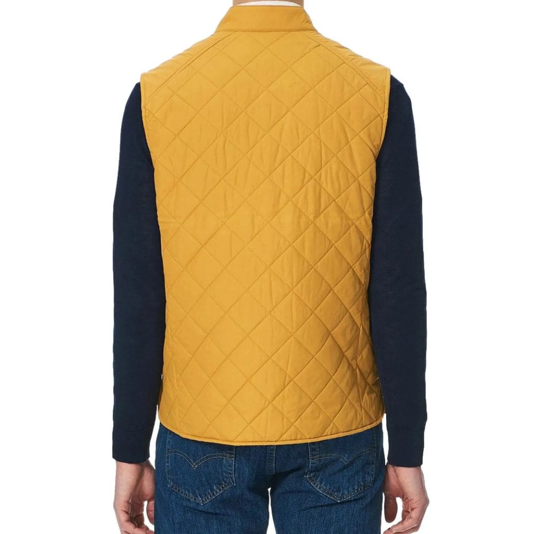 Kensington Quilted Vest Yellow