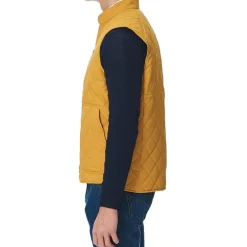 Kensington Quilted Vest Yellow