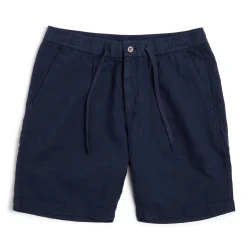 Linen Shorts Navy