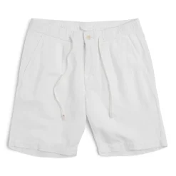 Linen Shorts White