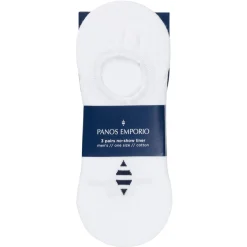 Liner Cotton Socks White