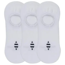 Liner Cotton Socks White