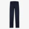 Luis Stretch Gabardine Chino Dark Blue
