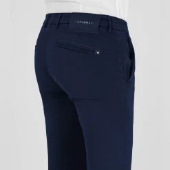Luis Stretch Gabardine Chino Dark Blue