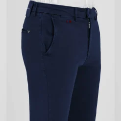Luis Stretch Gabardine Chino Dark Blue