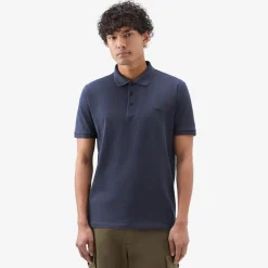 Mackinack Stretch Cotton Polo Navy