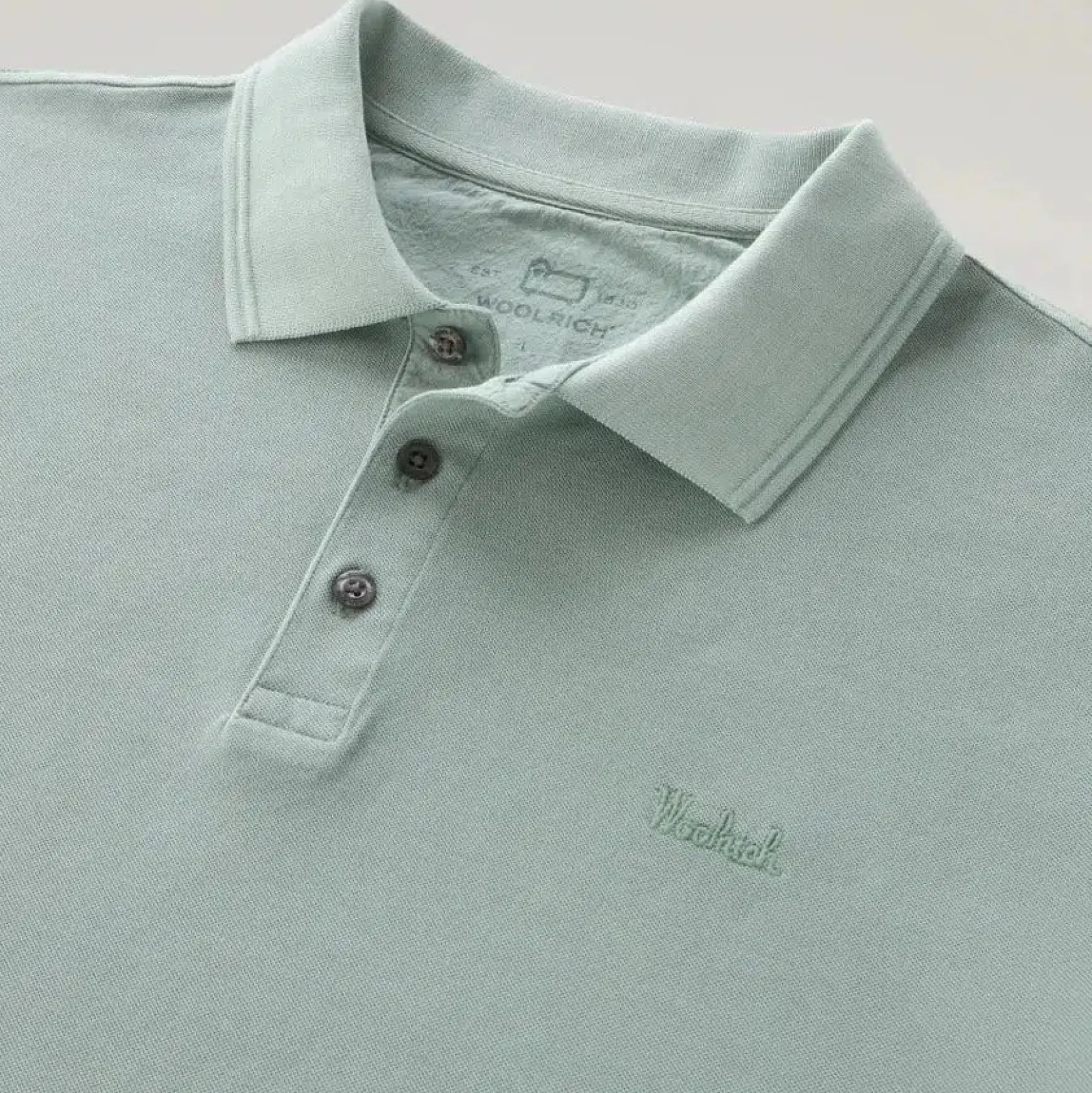 Mackinack Stretch Cotton Polo Sage