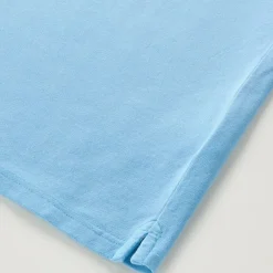 Mackinack Stretch Cotton Polo Blue