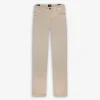 Michelangelo Stretch Gabardine 5-pocket Sahara