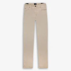 Michelangelo Stretch Gabardine 5-pocket Sahara