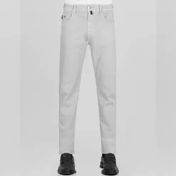 Michelangelo Stretch Gabardine 5-pocket Sea Foam