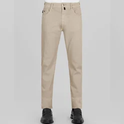 Michelangelo Stretch Gabardine 5-pocket Sahara