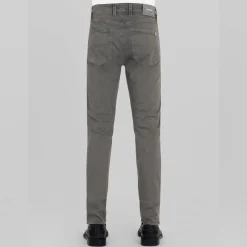 Michelangelo Stretch Gabardine 5-pocket Aloe