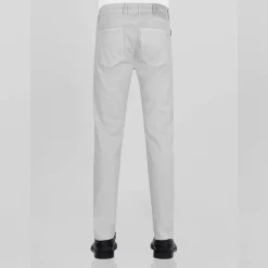 Michelangelo Stretch Gabardine 5-pocket Sea Foam